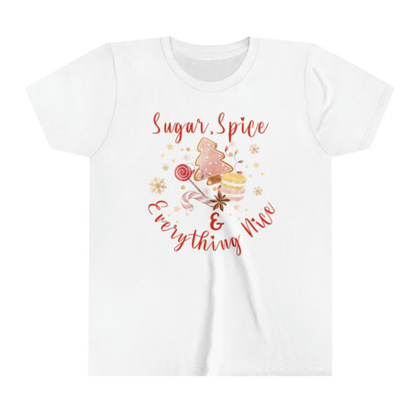 Sugar Christmas Toddler Shirt, Merry Christmas kid outfit, Sugar Spice and Everything Nice, Christmas Gift, Matching Holiday - Image 3