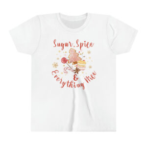 Sugar Christmas Toddler Shirt, Merry Christmas kid outfit, Sugar Spice and Everything Nice, Christmas Gift, Matching Holiday