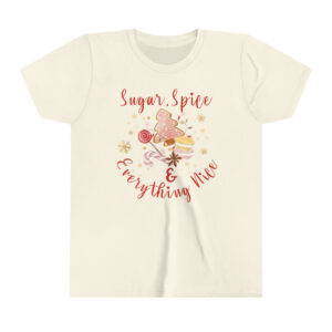 Sugar Christmas Toddler Shirt, Merry Christmas kid outfit, Sugar Spice and Everything Nice, Christmas Gift, Matching Holiday