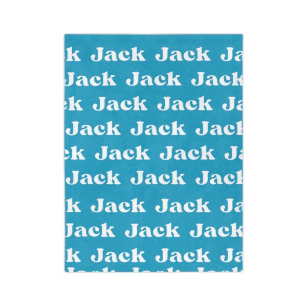 Name Personalized Velveteen Minky Blanket - Image 10