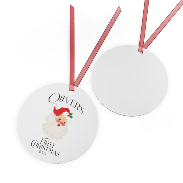Baby's first Christmas Ceramic Ornament - Image 2