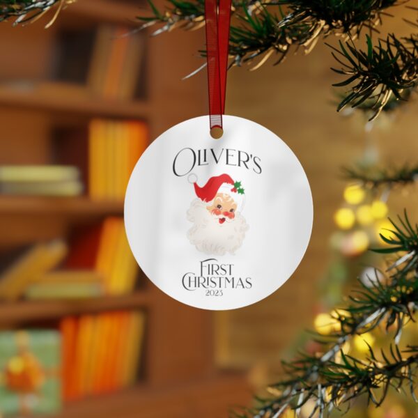 Baby's first Christmas Ceramic Ornament - Image 3