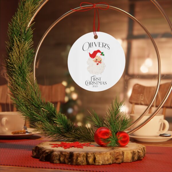 Baby's first Christmas Ceramic Ornament - Image 4