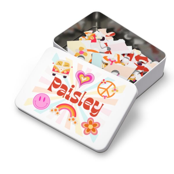 Groovy Personalized Name Puzzle - Image 3
