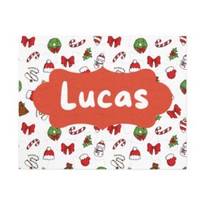 Christmas Personalized Name Puzzle