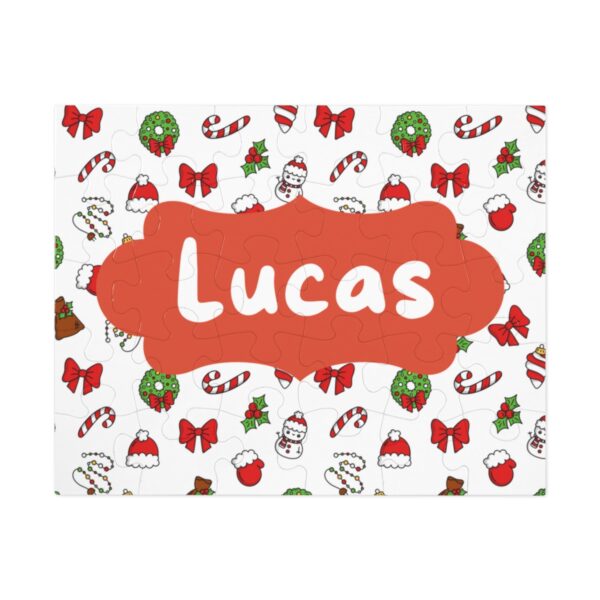 Christmas Personalized Name Puzzle