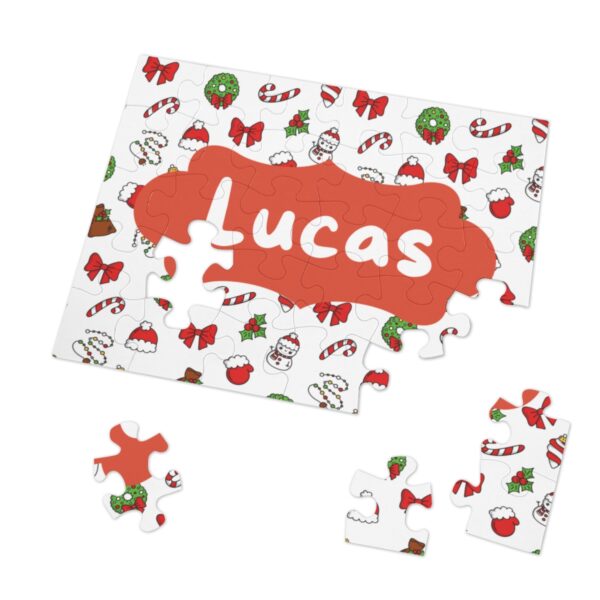 Christmas Personalized Name Puzzle - Image 3