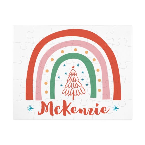 Boho Rainbow Personalized Name Puzzle