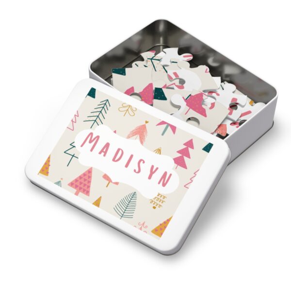 Christmas Tree Personalized Name Puzzle - Image 4