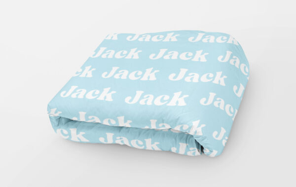 Name Personalized Velveteen Minky Blanket - Image 7