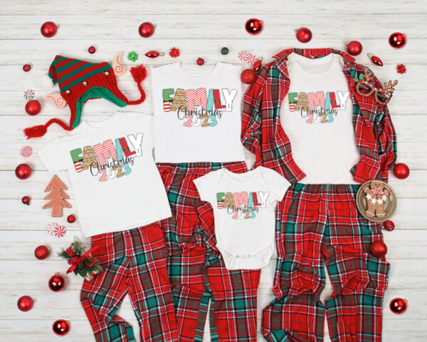 Fun Family Christmas 2023 memories Christmas Tees